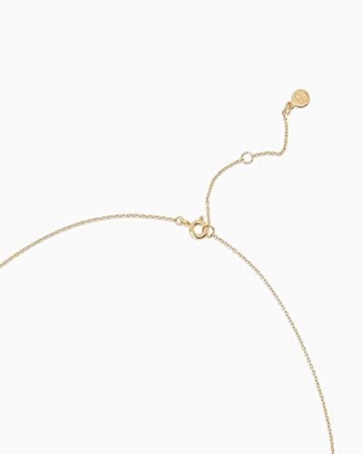 - Evil Eye Pendant Necklace - 18K Gold Plated - Adjustable Link Chain wITH White CZ and London Blue Nanogem Talisman - Perfect for Layering - Long-Lasting - Image 4